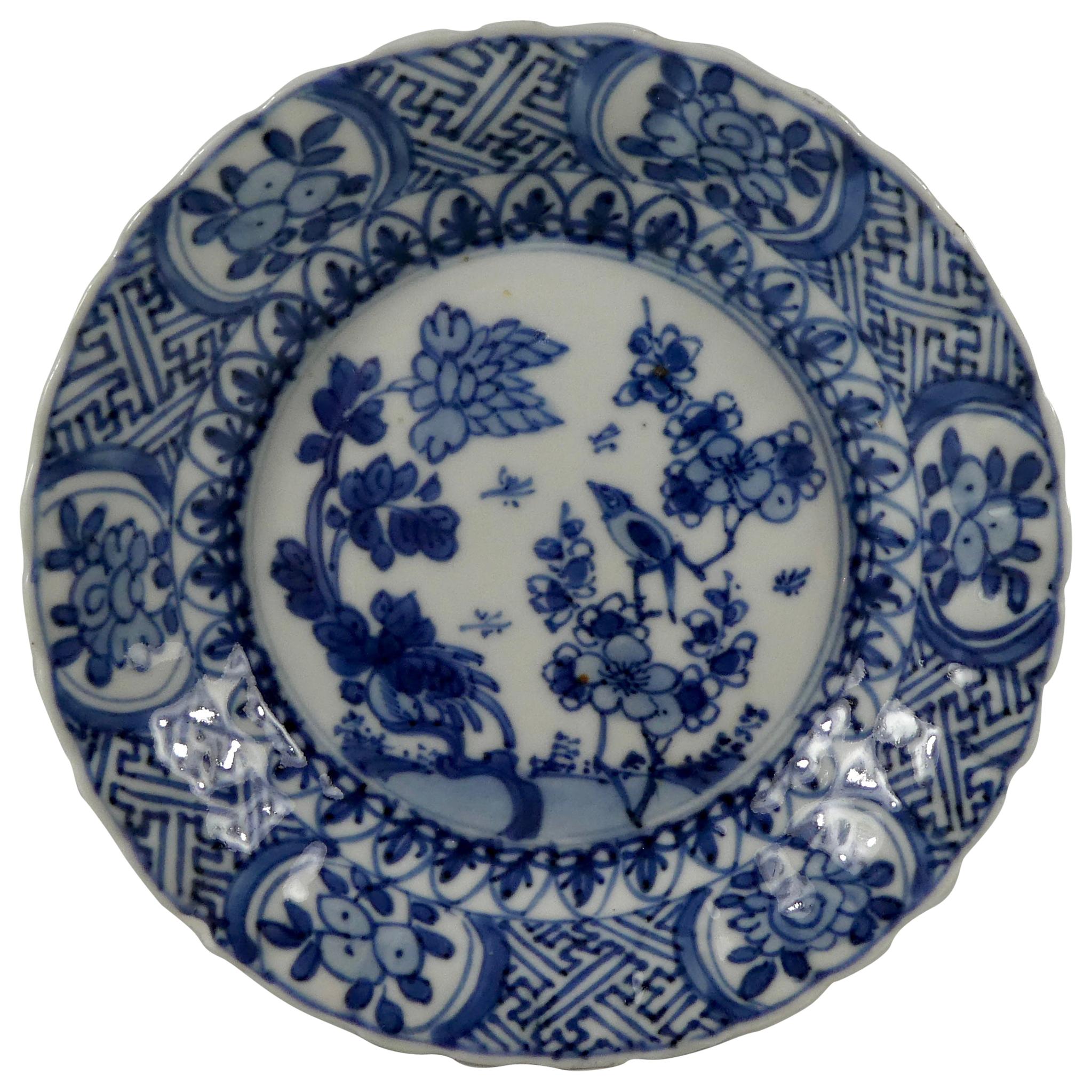 Chinese Porcelain Dish, Kangxi Period 1662-1722