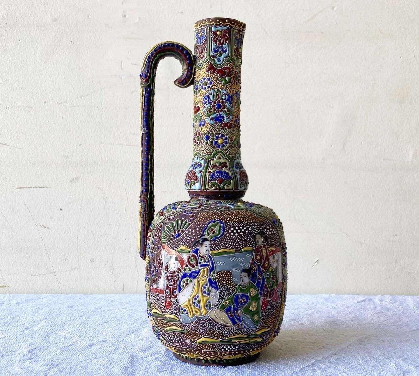 Chinese Porcelain Enameled Pitcher For Sale 4