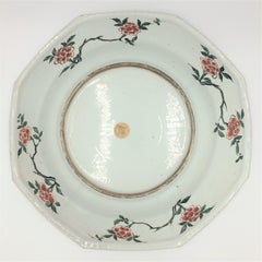 Chinese Porcelain Famille Verte Medium Dish