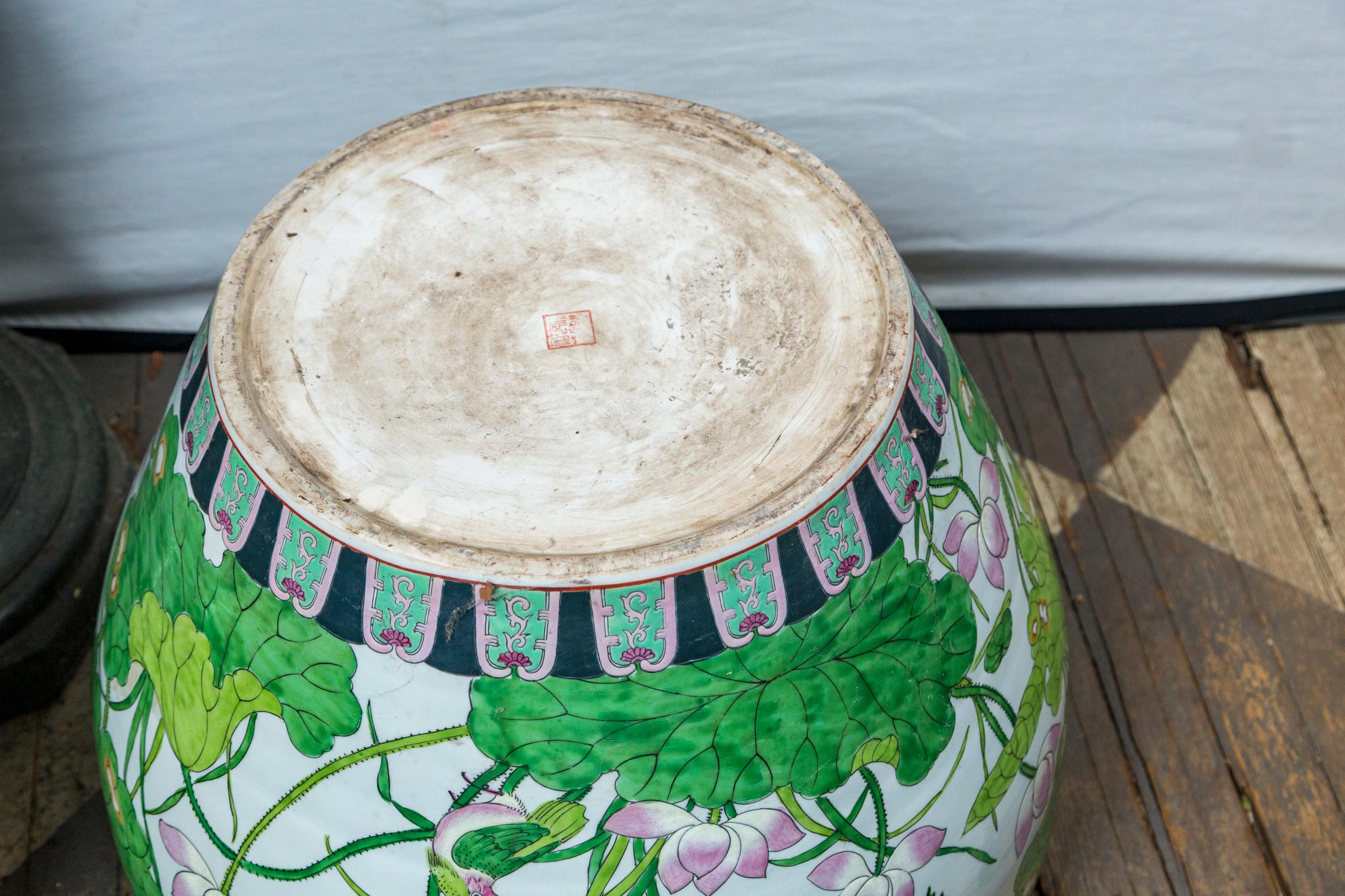 Porcelaine chinoise « Fish Bowl » ( bol à fruits) en vente 10