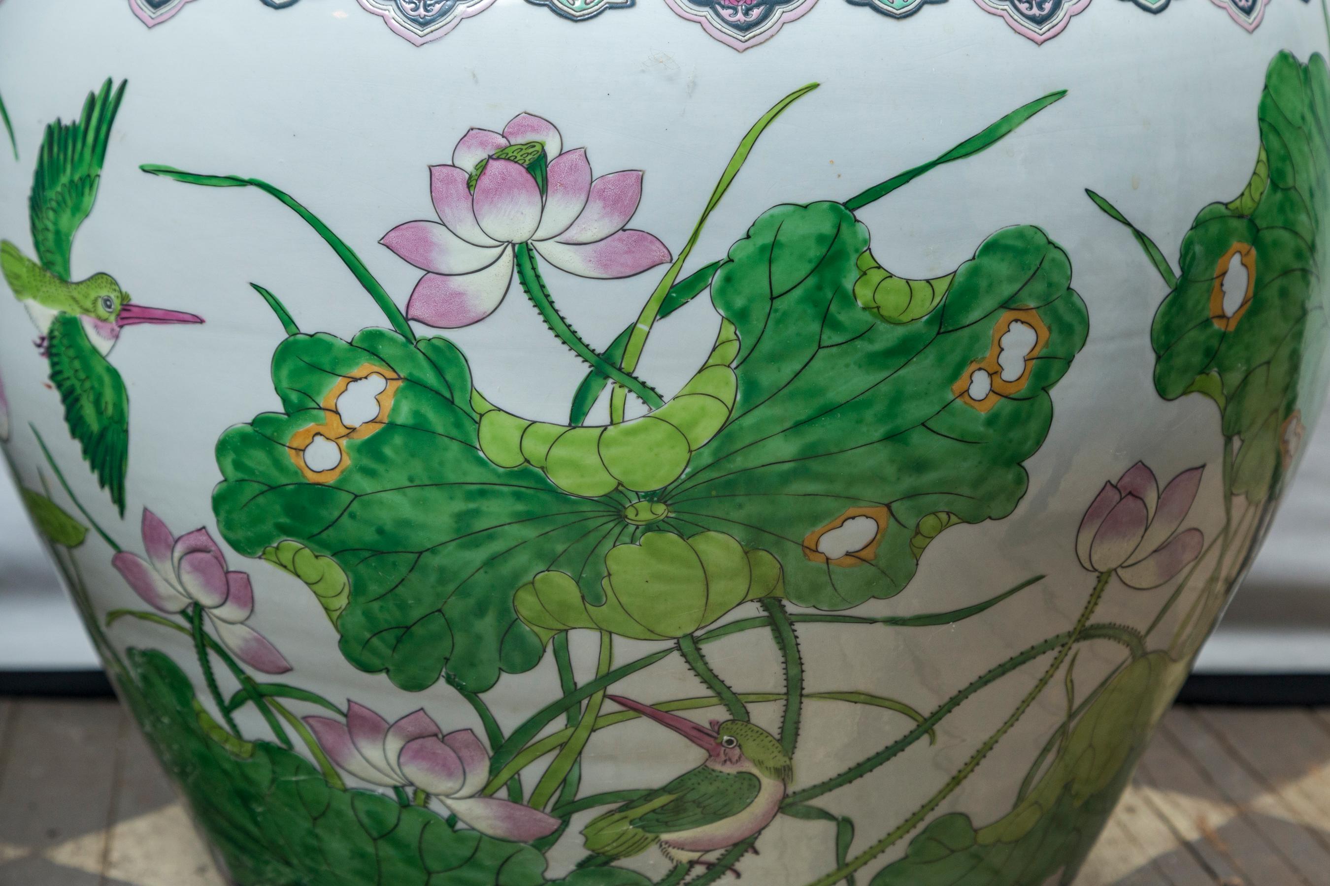 Porcelaine chinoise « Fish Bowl » ( bol à fruits) Bon état - En vente à Woodbury, CT