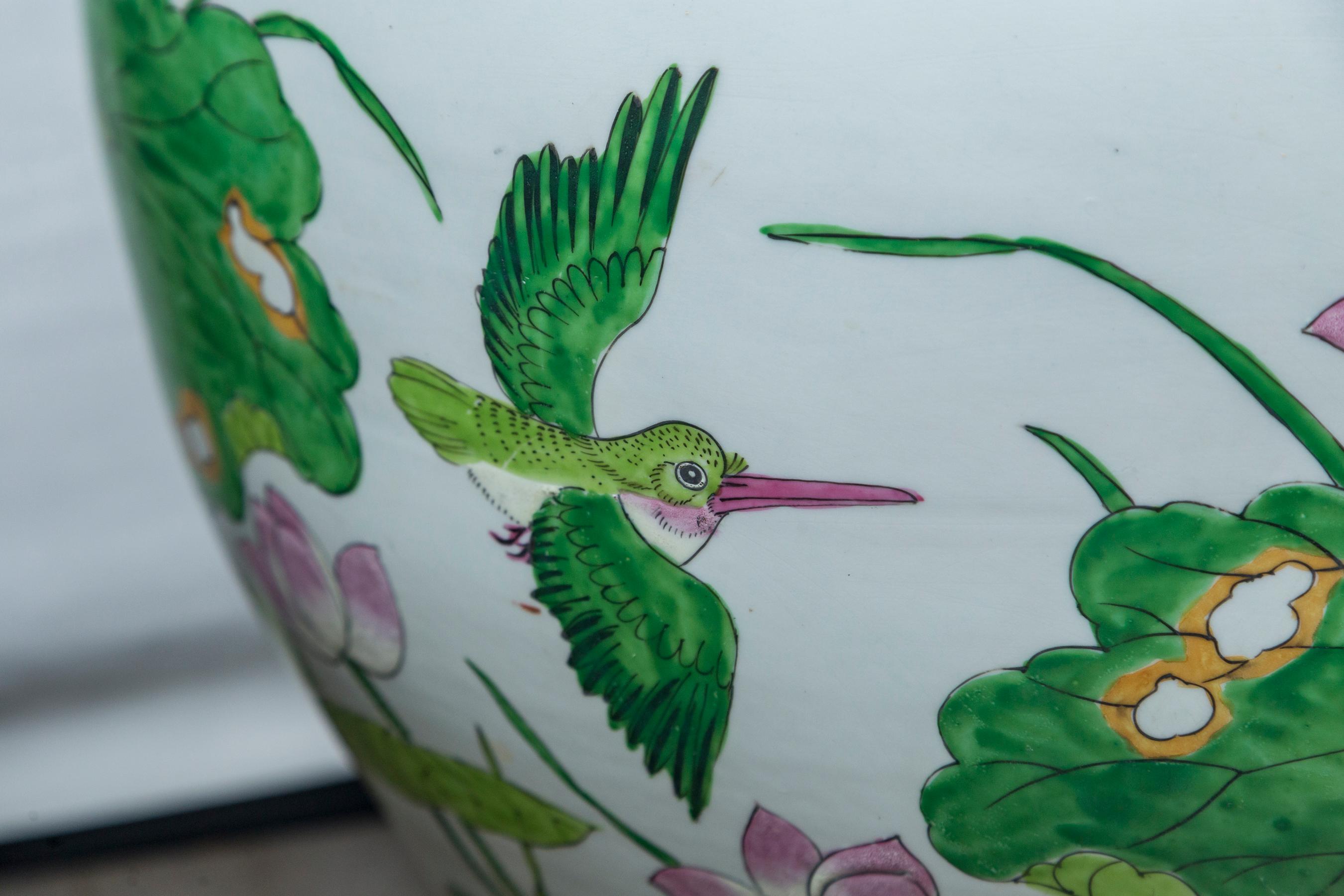 Porcelaine chinoise « Fish Bowl » ( bol à fruits) en vente 2