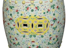 Chinese Porcelain Garden Barrel