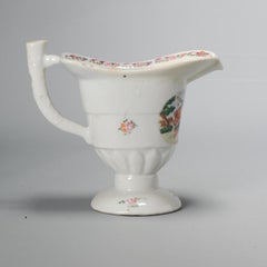 Chinese Porcelain "George Brander Murder" Milk Jug Chine De Commande, 18th C