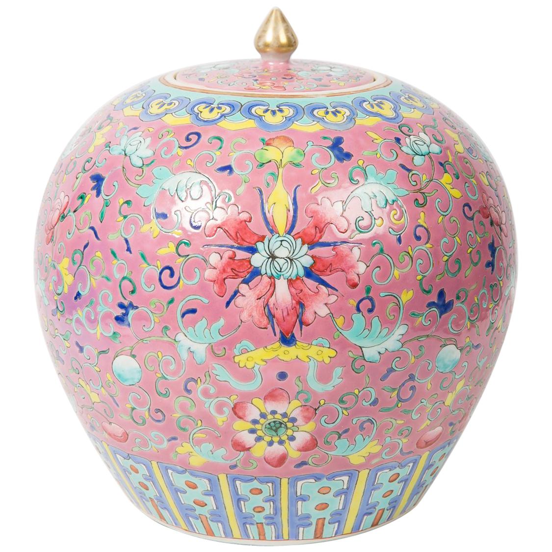 Qianlong Ginger Jar 2 For Sale on 1stDibs
