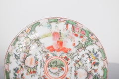 Chinese Porcelain Plate Canton “Mandarin” Decoration