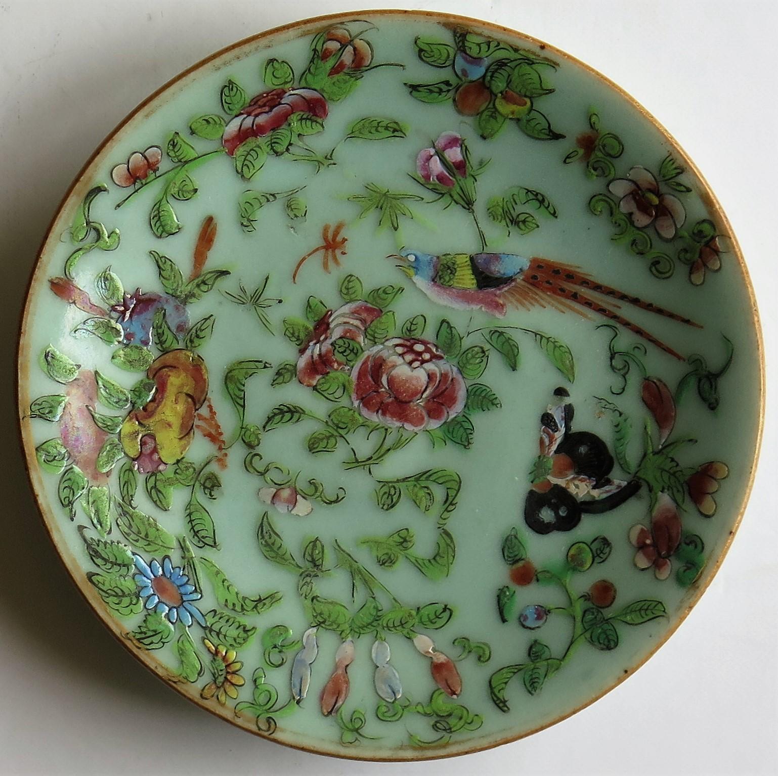 Famille Rose Antique Interiors Antique Chinese Plates Oriental Plates Celadon Plates Wall Plates Antique Canton Plates Home Decor