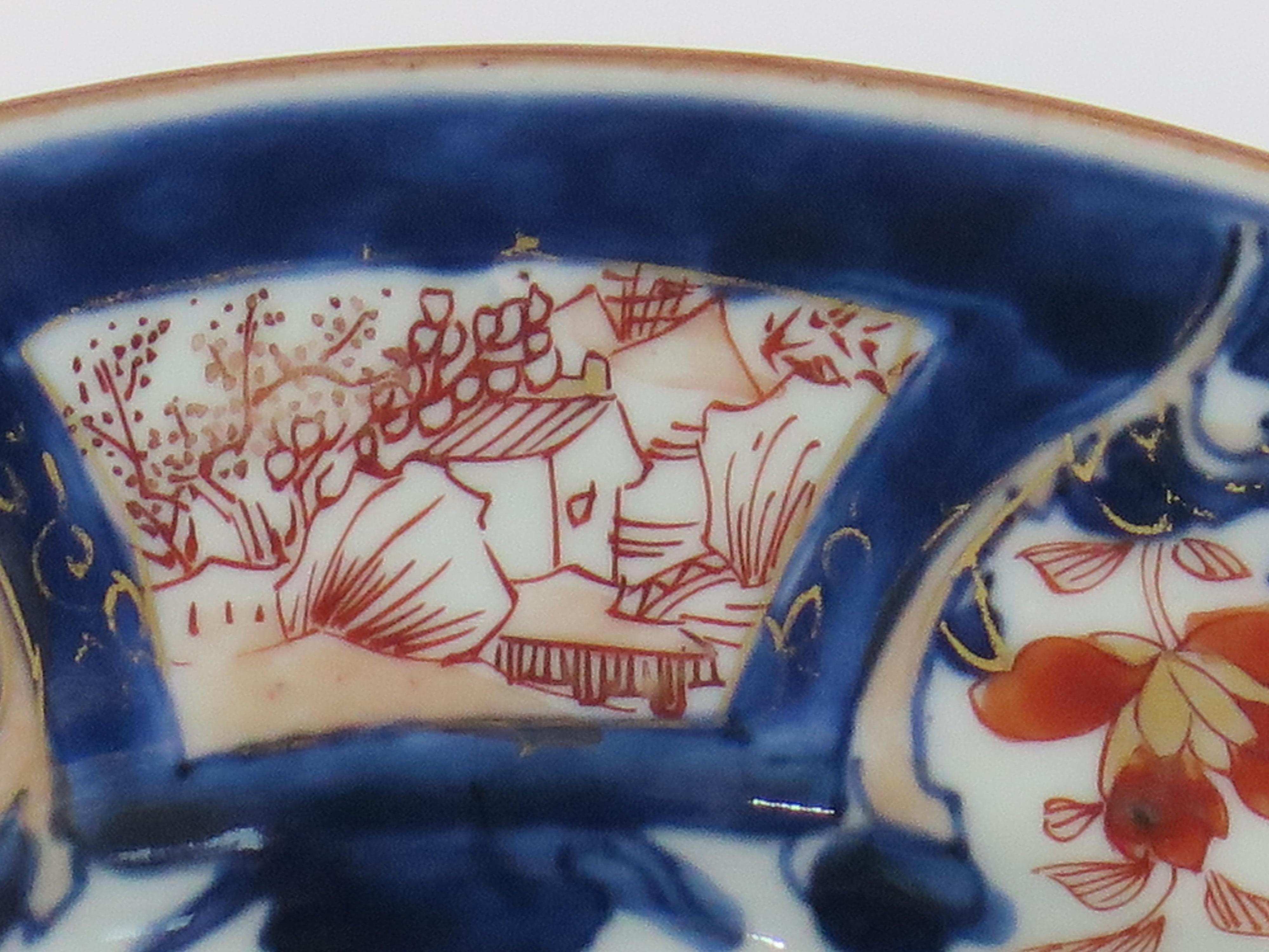 Chinese Porcelain Plate Finely Hand Decorated, Qing Kangxi circa 1700 For Sale 8