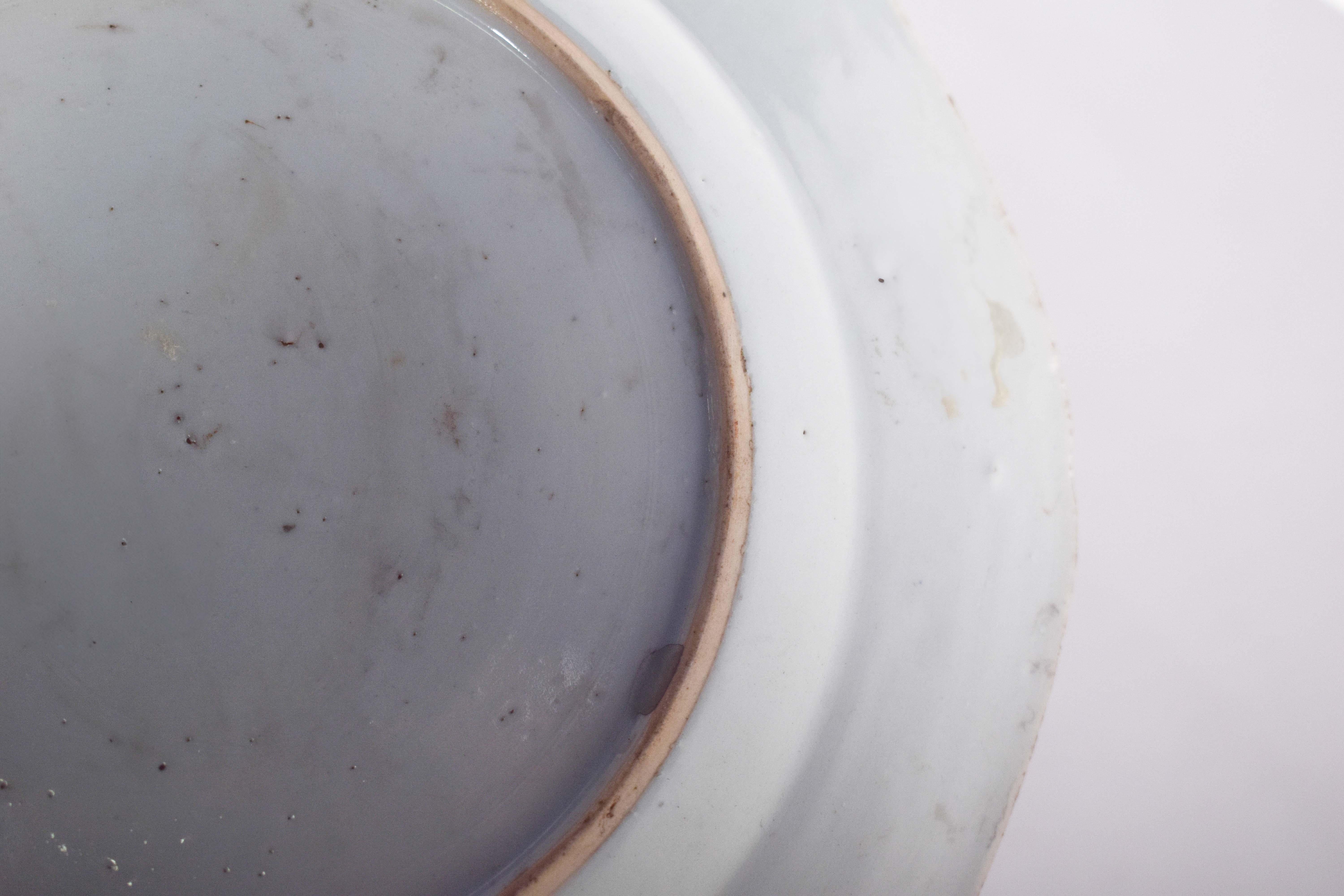 Plato de porcelana china, Imari siglo XIX en venta