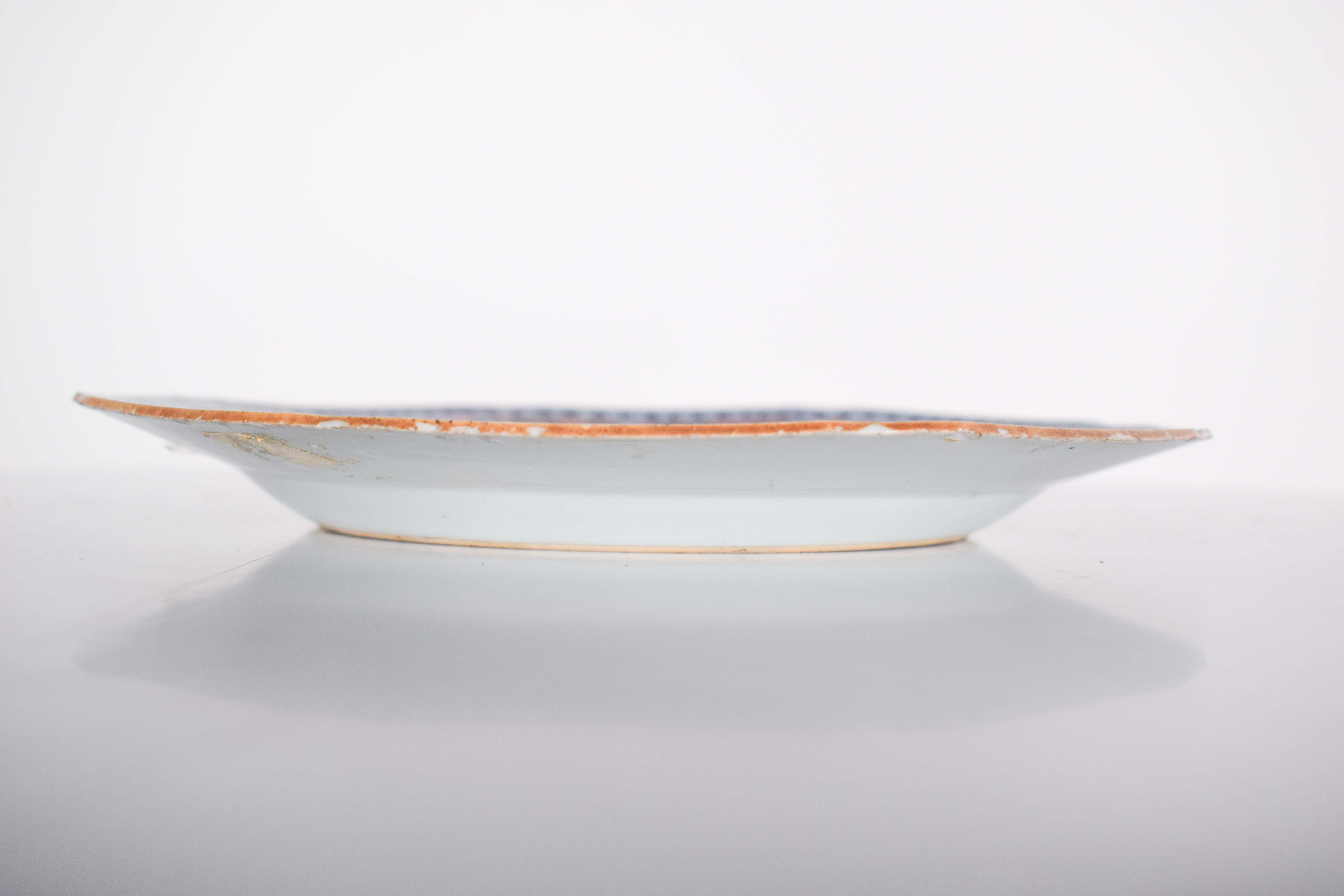 Plato de porcelana china, Imari en venta 1