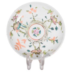 Chinese Porcelain Saucer, Qing Dynasty