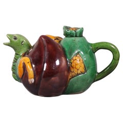 Antique Chinese Porcelain Teapot, 19th c.