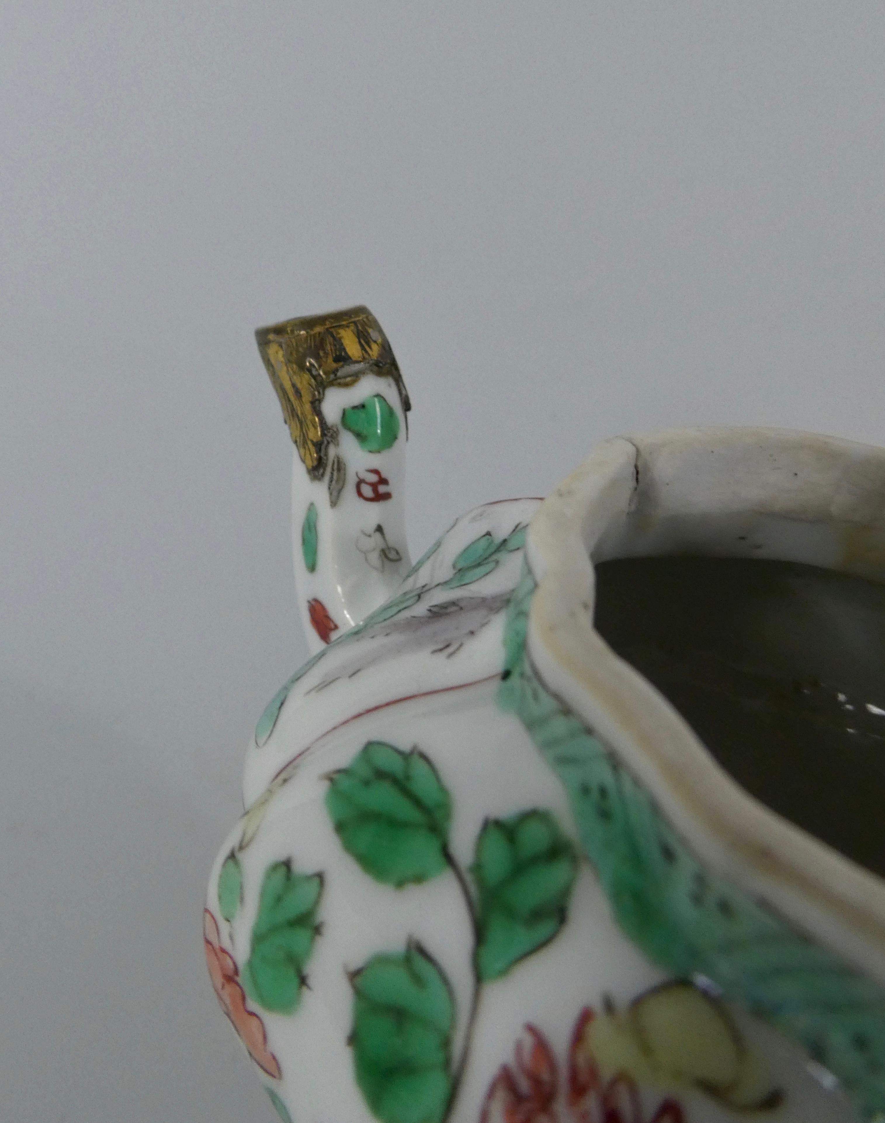 Chinesisches Porzellan Teekanne & Deckel:: Famille Verte:: um 1700:: Kangxi-Periode 8