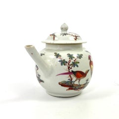 Chinese Porcelain Teapot, James Giles, London Decoration, C. 1765