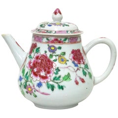 Antique Chinese Porcelain Teapot, Yongzheng Period