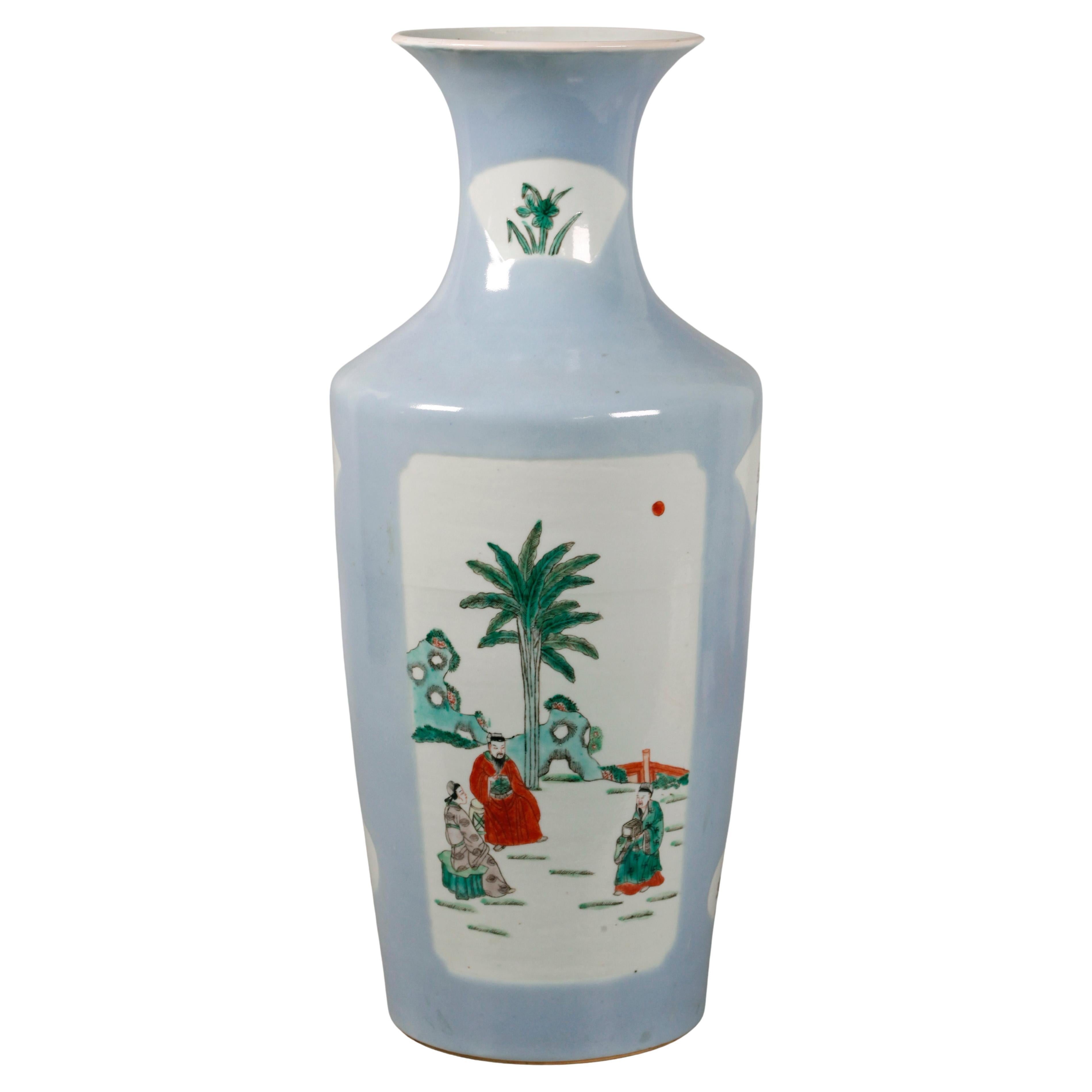 Chinesische Porzellanvase, 19. Jh.