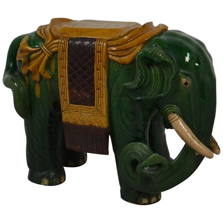 Chinese Pottery Garden Seat For Sale at 1stDibs