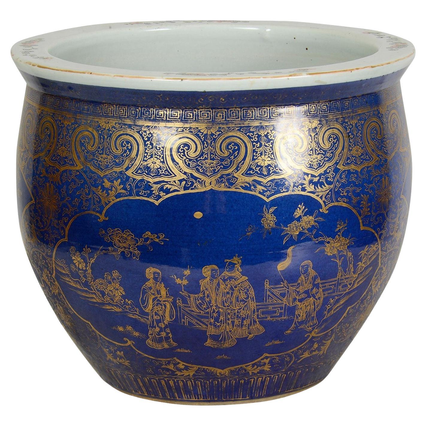 Chinese Powder Blue Jardiniere, C19th