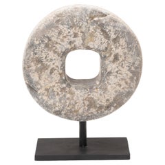 Chinese Prosperity Stone Disc, c. 1900