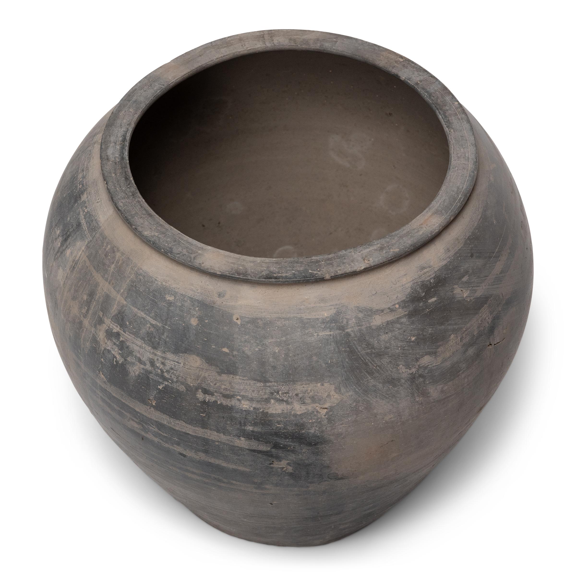 Qing Vaso di terracotta della provincia cinese, 1900 ca.