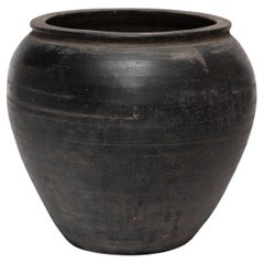 Vase provincial chinois en faïence, C.I.C. 1900