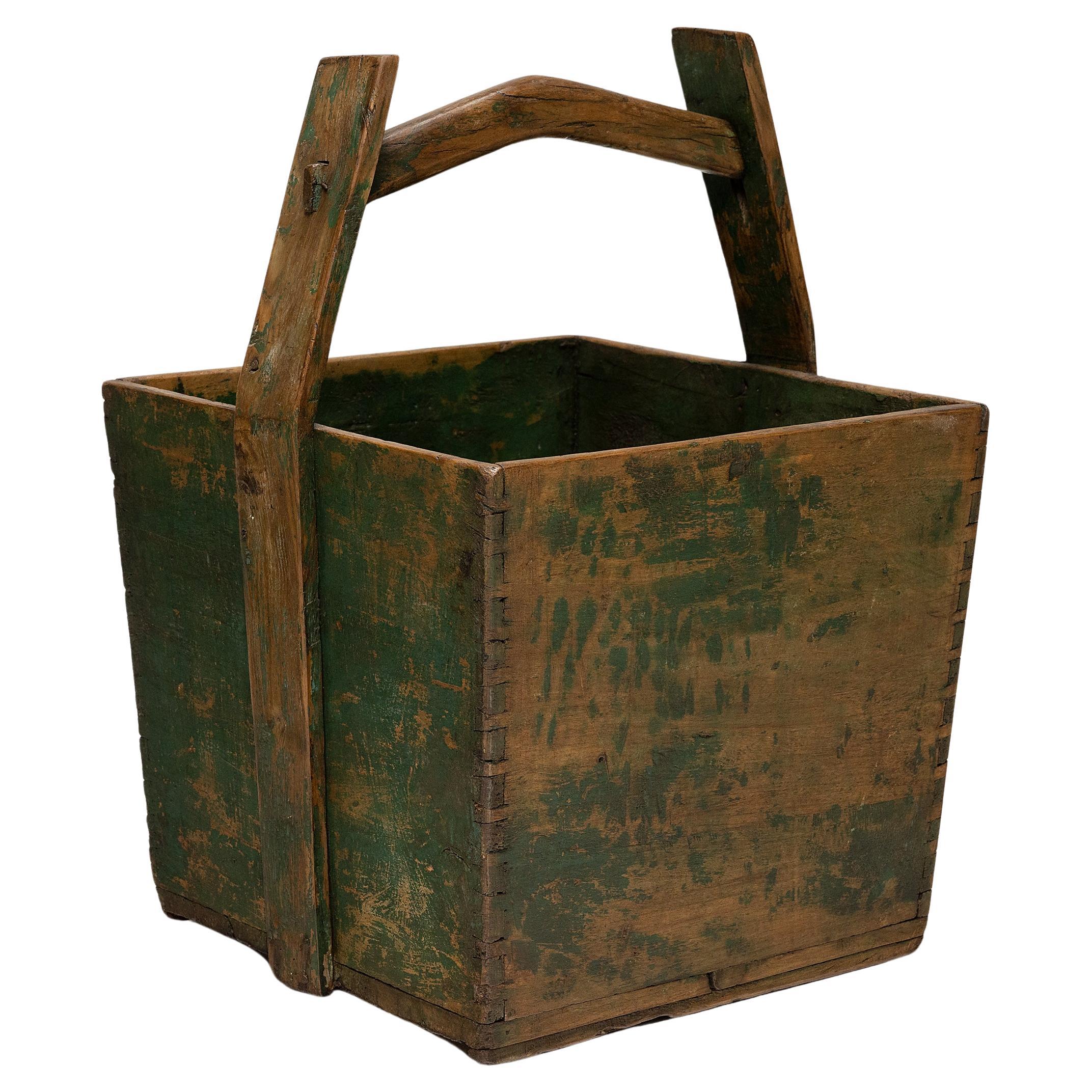 Chinese Provincial Grain Container, c. 1900 For Sale