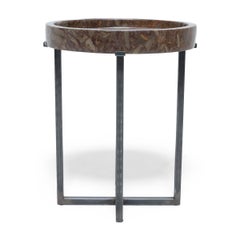 Chinese Puddingstone Tray Table