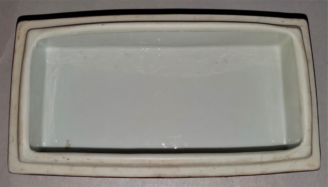 Chinese Famille Rose Lidded Porcelain Trinket Box 5
