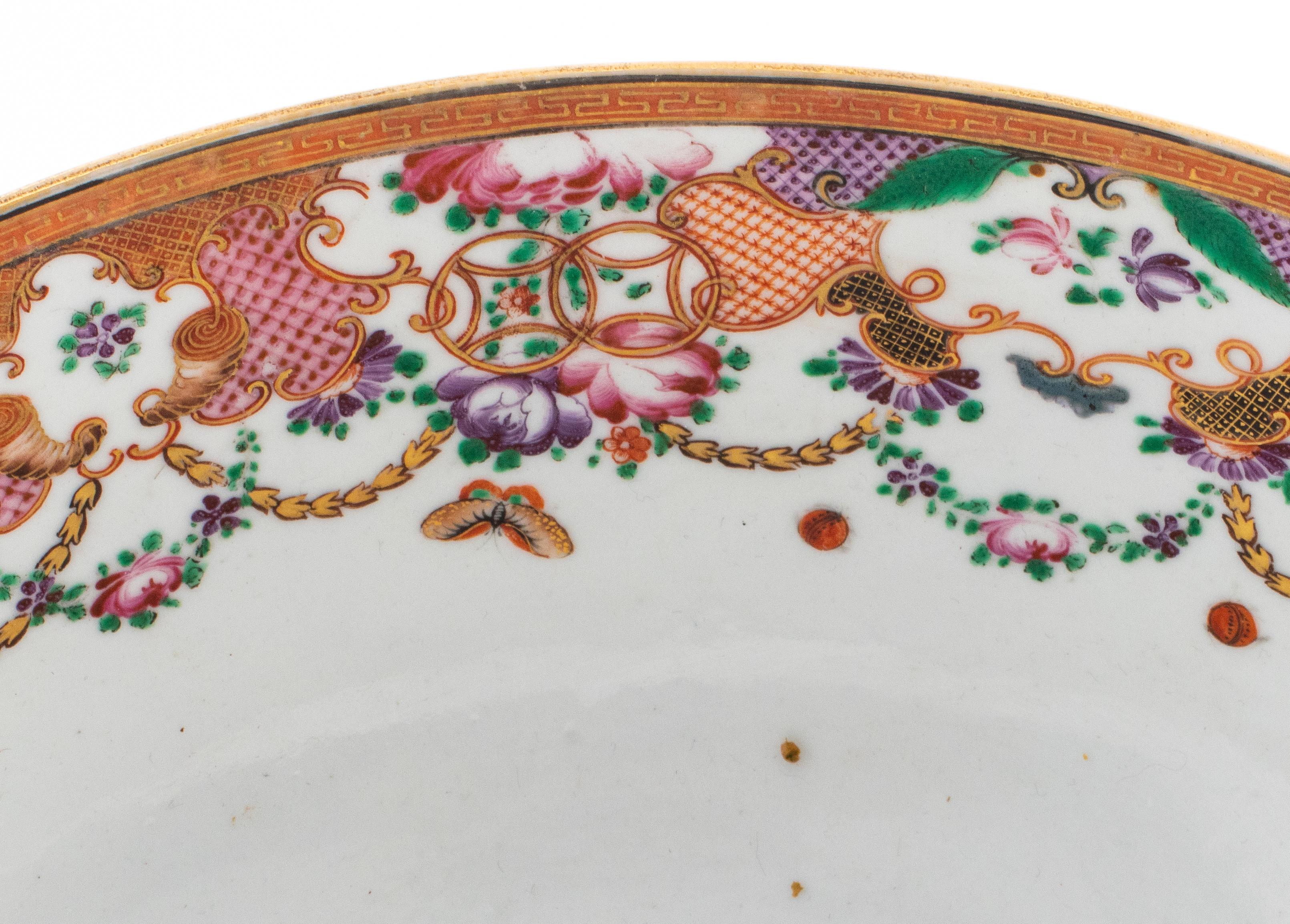 Chinese Qianlong Period Porcelain Punch Bowl 6