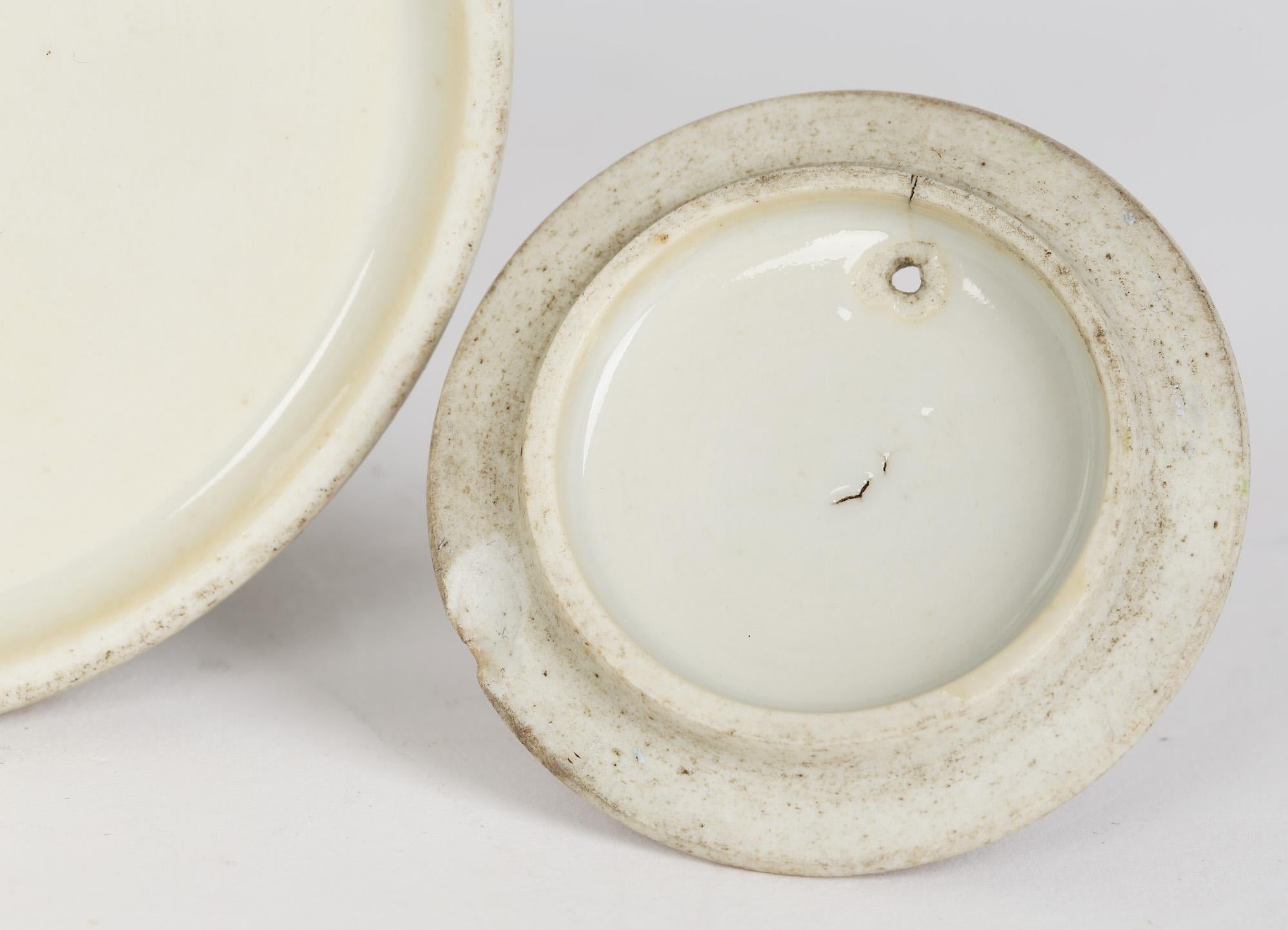 Chinese Qianlong Porcelain Floral Painted Export Teapot For Sale 3