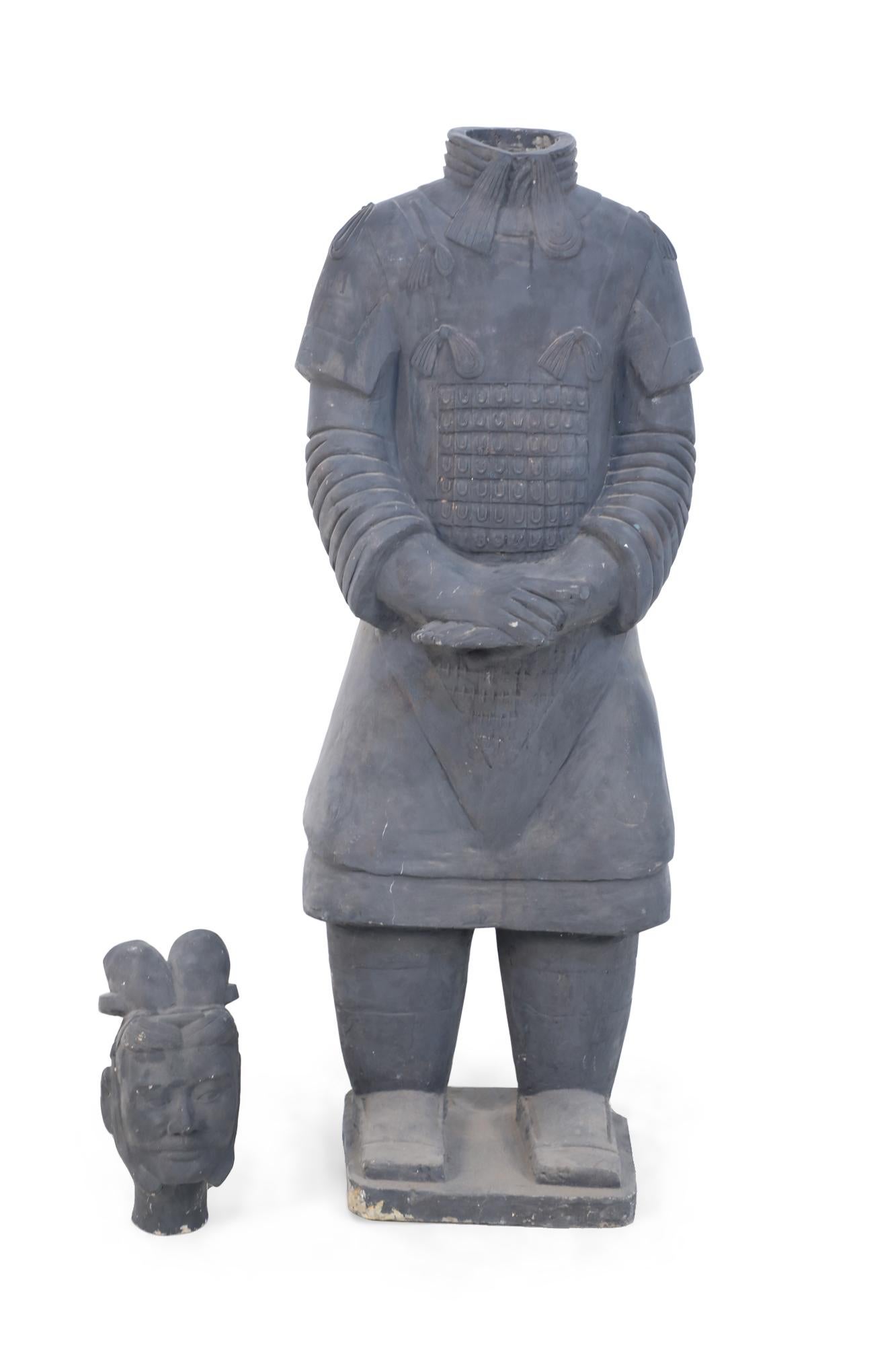 Chinese Qin Dynasty Style Life-Size Terracotta Soldier Statue 12
