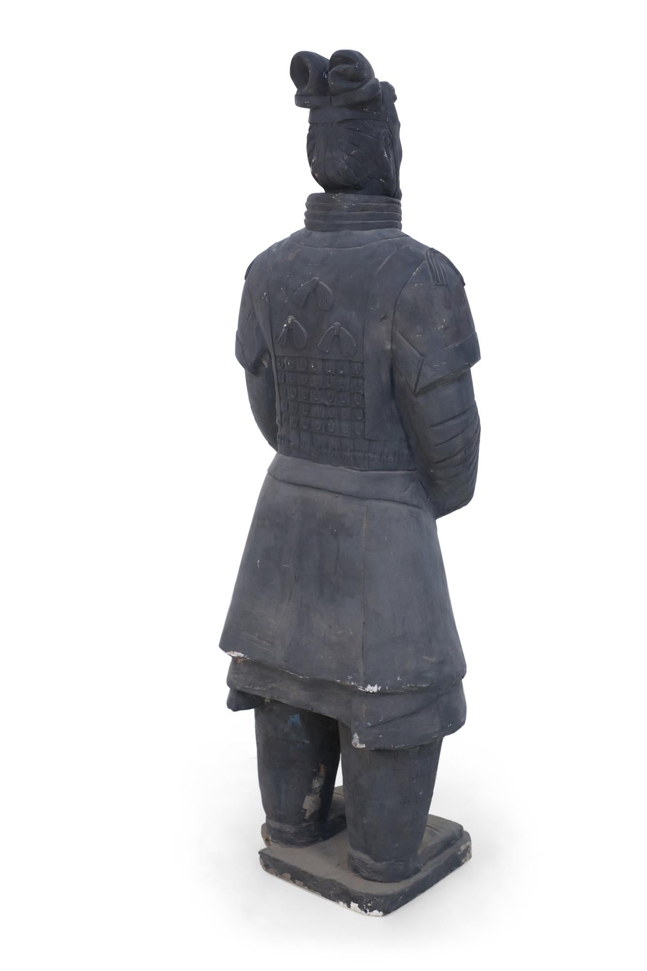 Chinese Qin Dynasty Style Life-Size Terracotta Soldier Statue 2