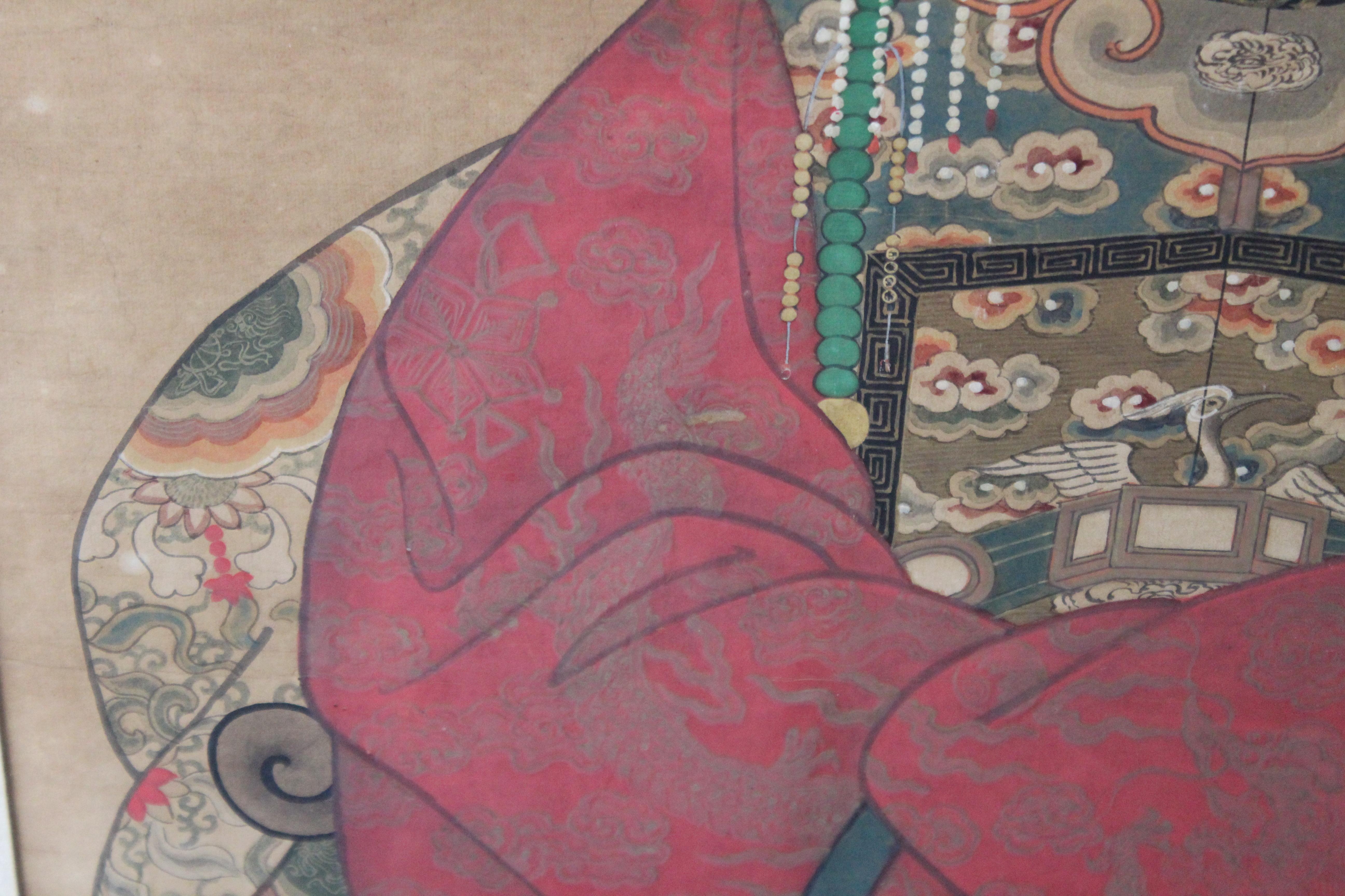 Chinese Qing Ancestral Portraits In Good Condition In New York, NY