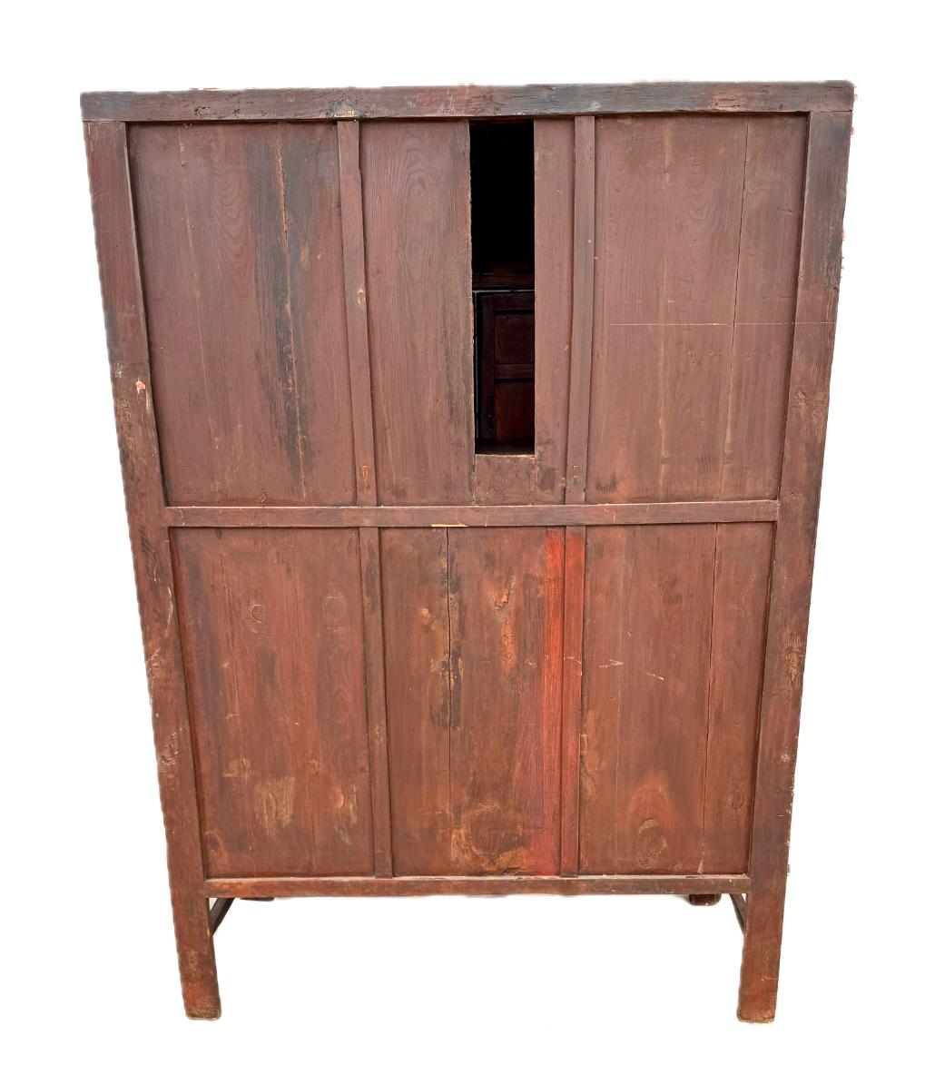 Armario Chino Qing Chinoiserie Lacado en venta 7