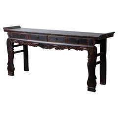 Chinesischer Altartisch aus der Qing Dynasty, 19. Jahrhundert