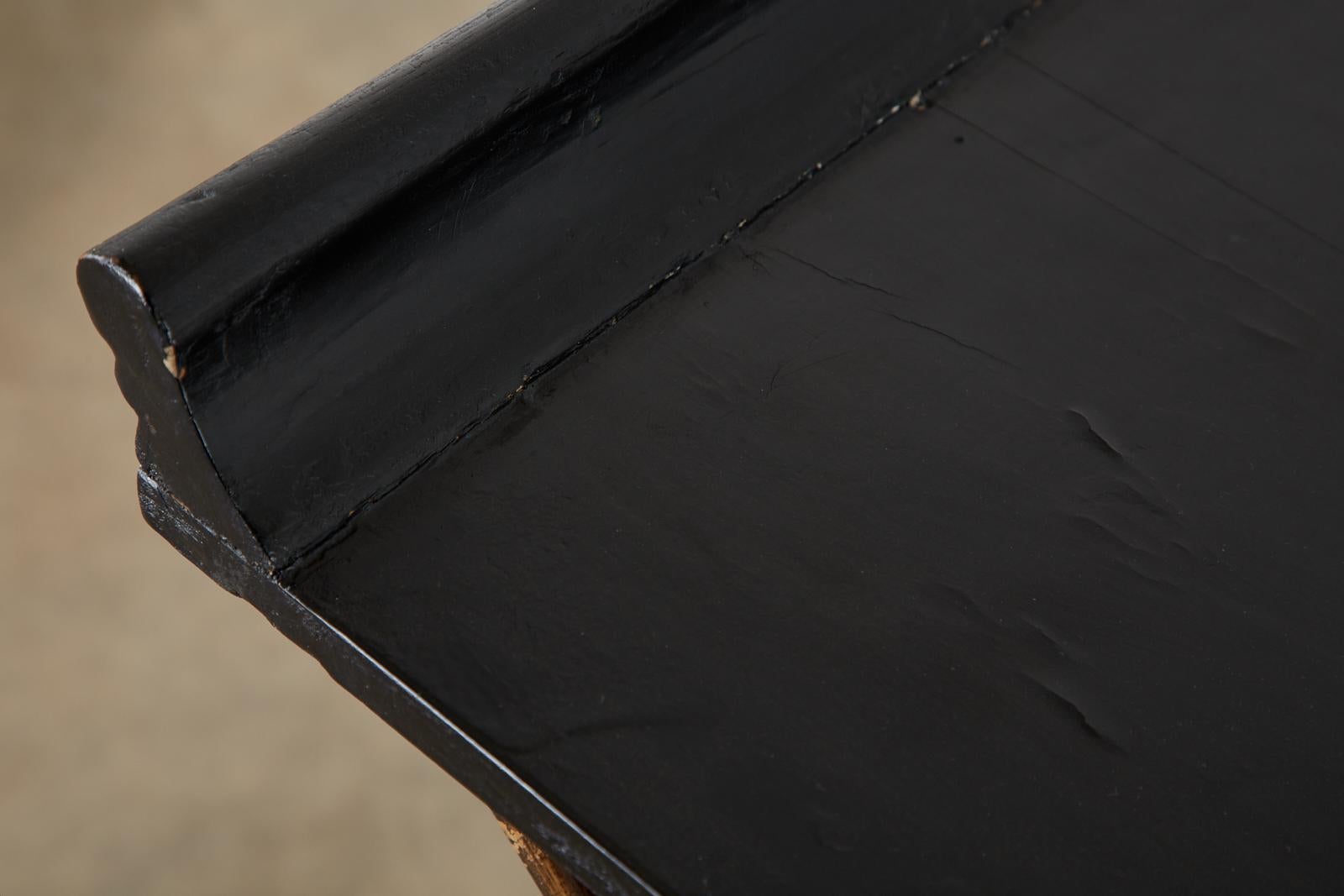 Chinese Qing Dynasty Bamboo Altar Table Console 11