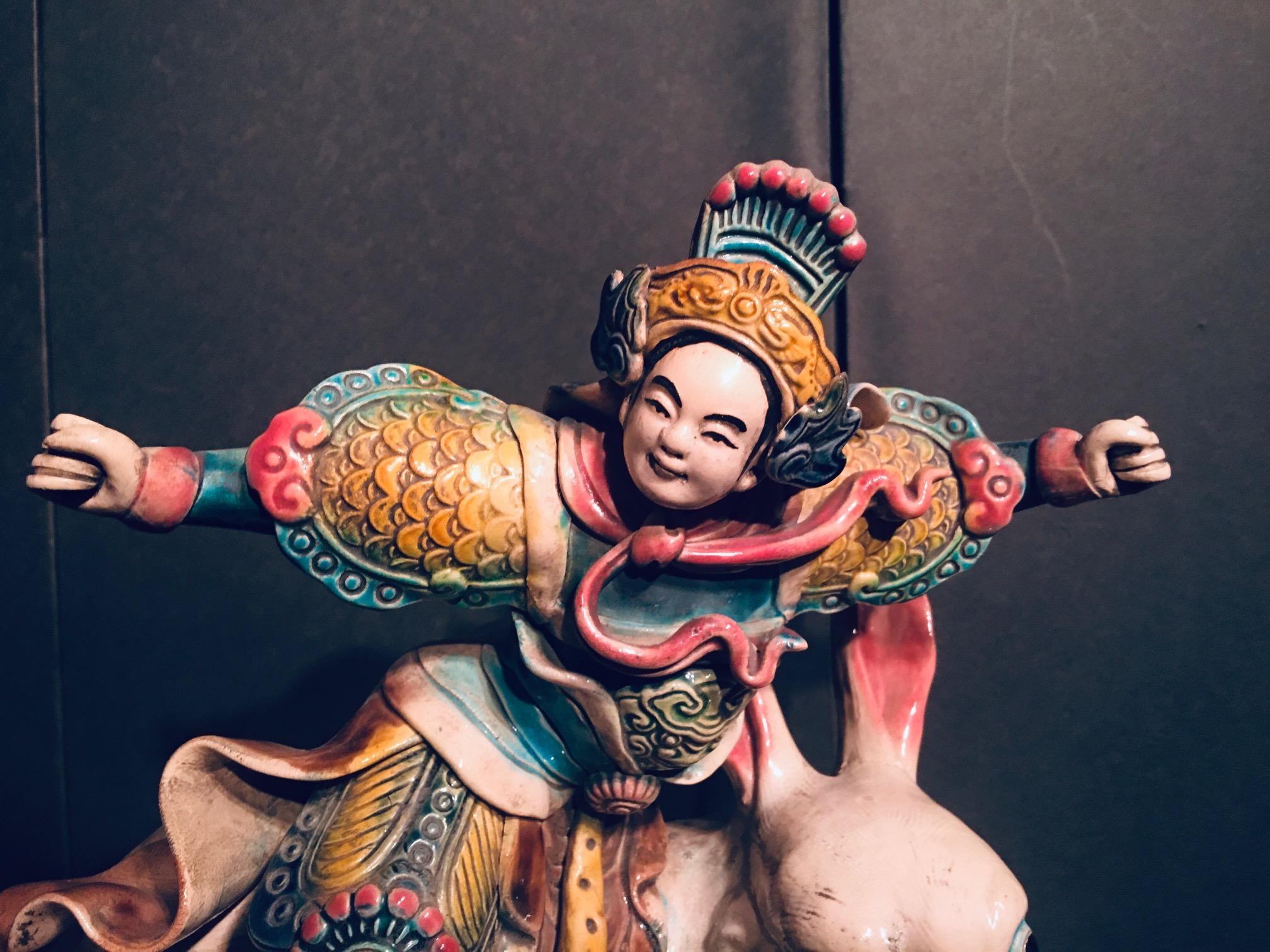 chinese roof tile figures
