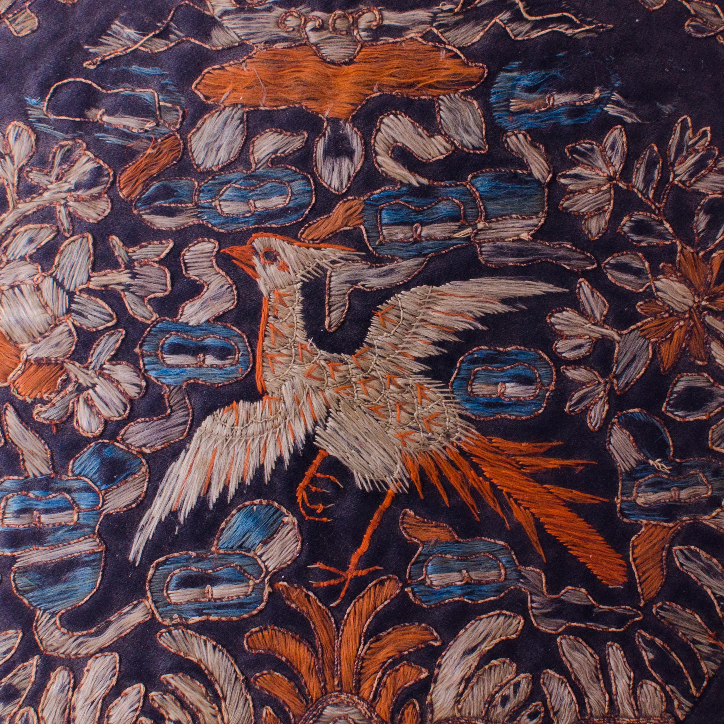 Chinesische Qing-Dynastie Rondell Rangabzeichen (19. Jahrhundert) im Angebot