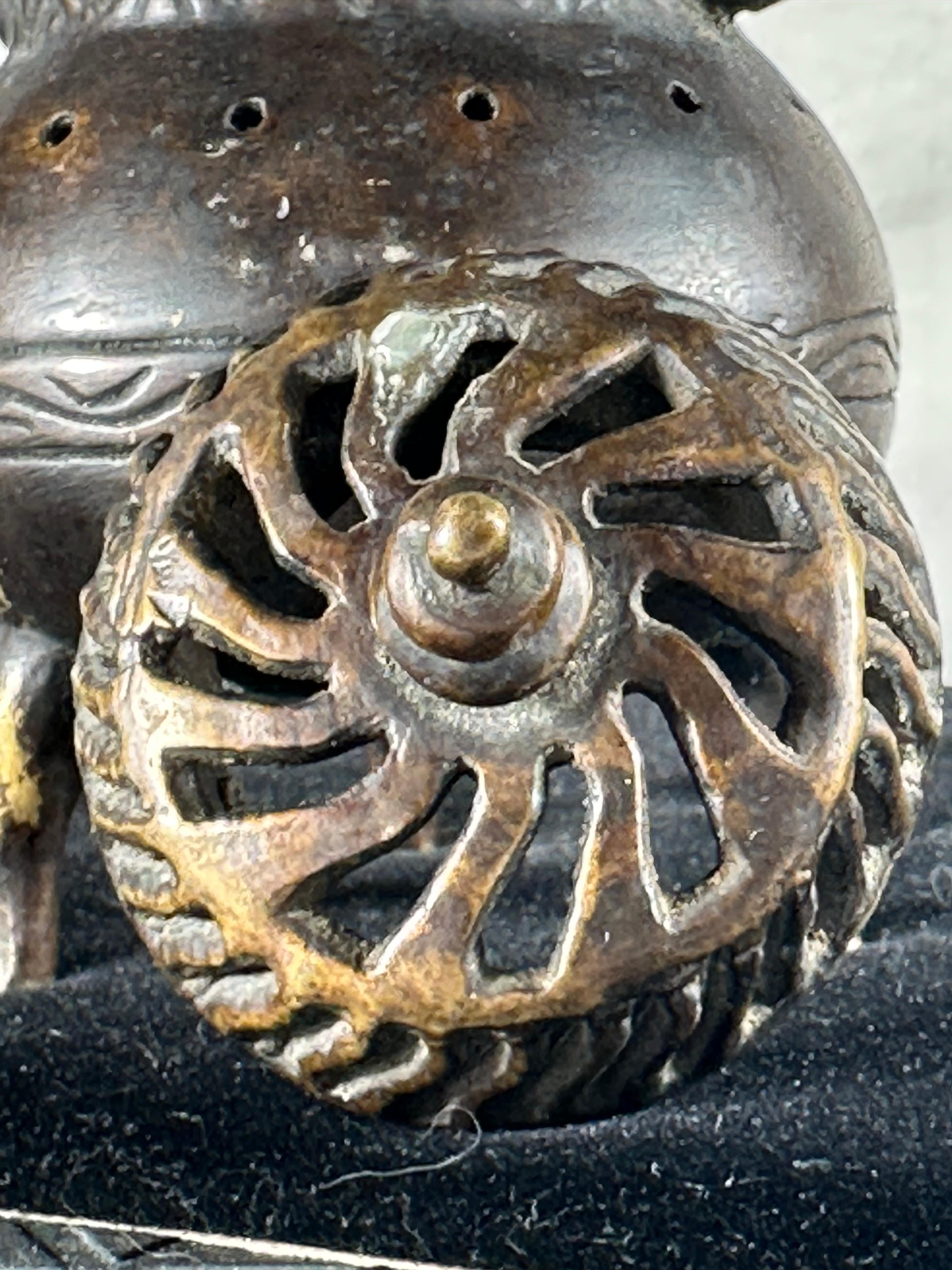 Chinese Qing Dynasty Small Bronze Tripod Censer For Sale 1