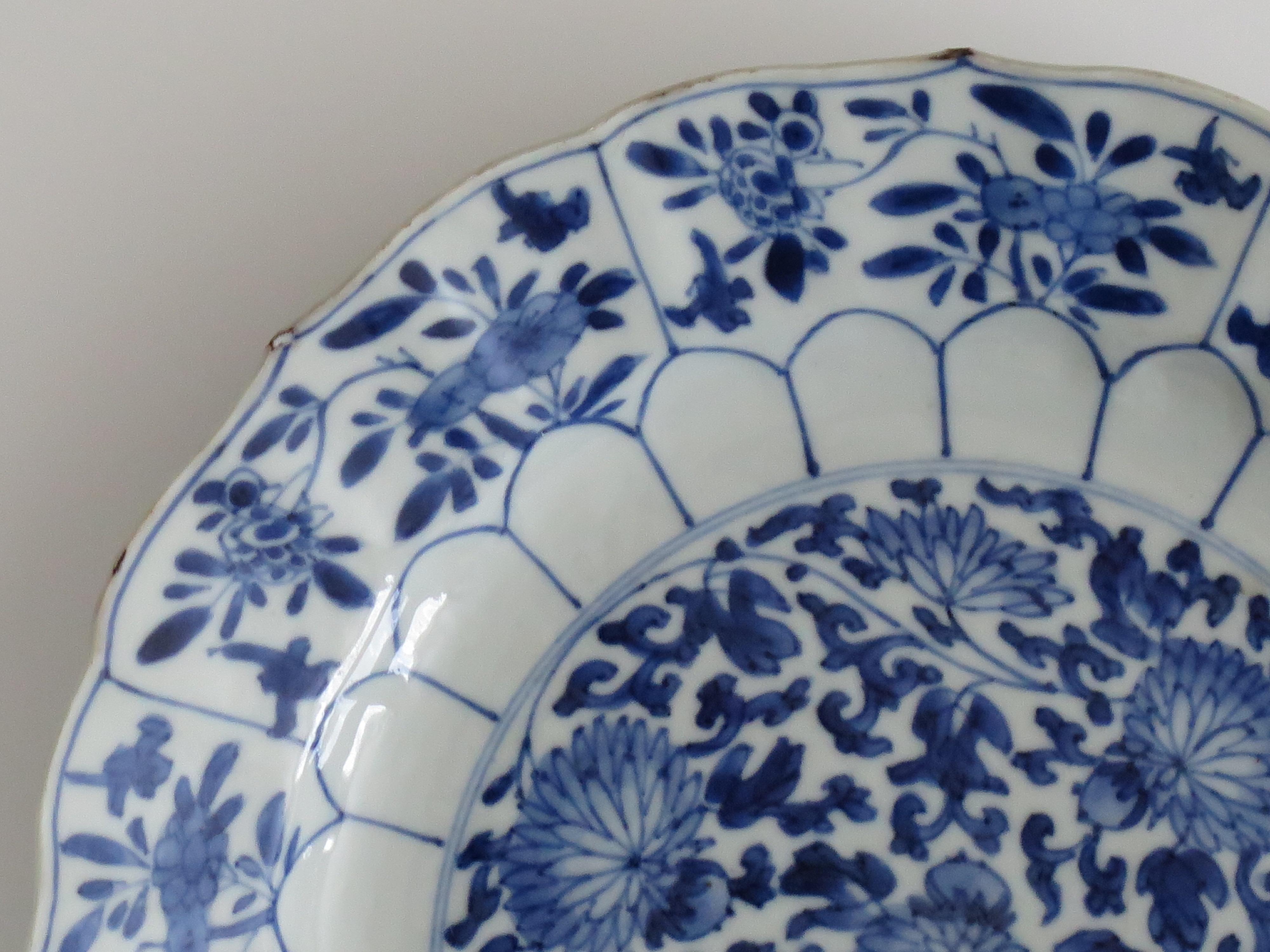 Chinese Qing Kangxi Plate Porcelain Blue & White Mark and Period PL5, circa 1680 5