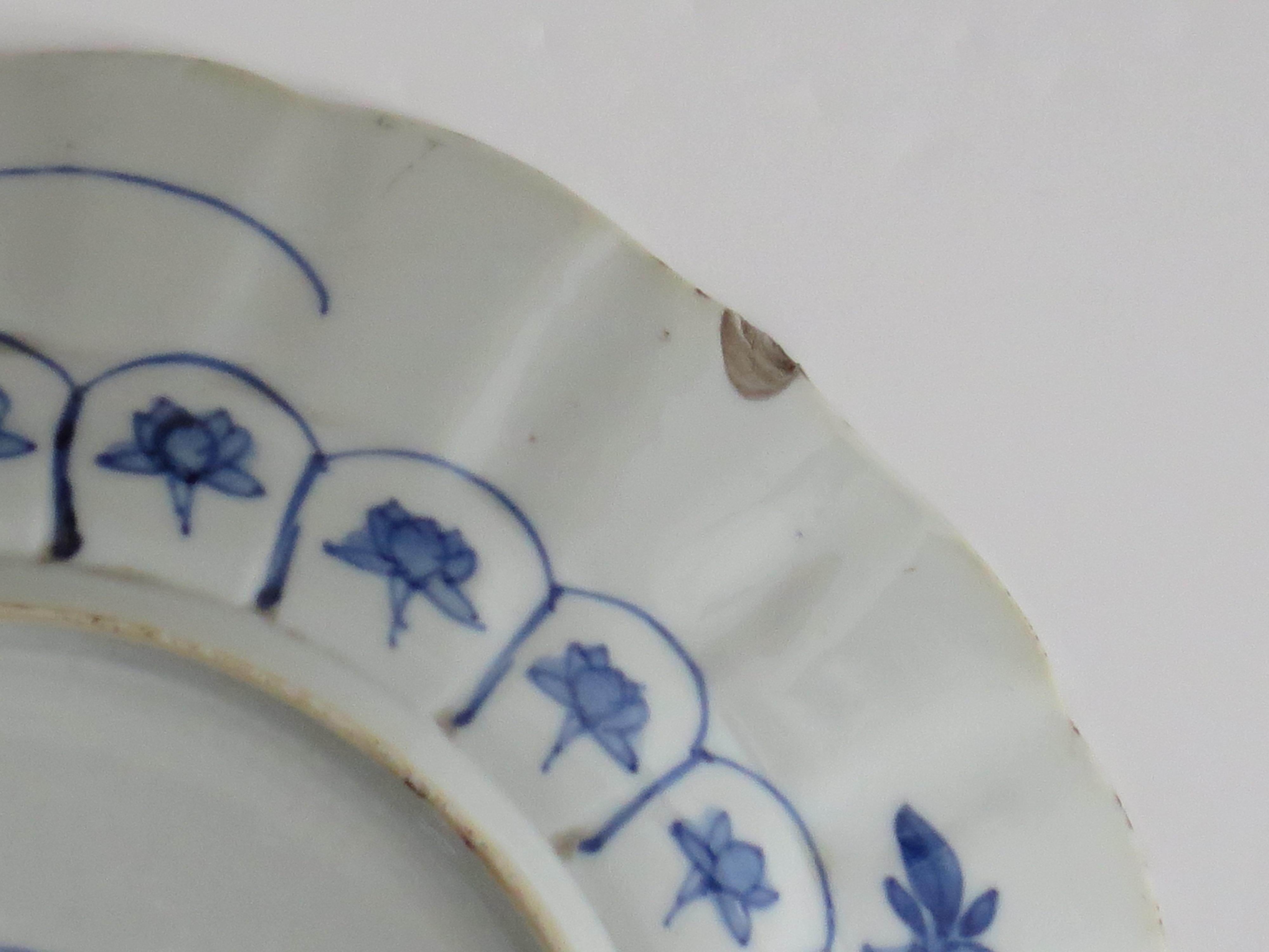 Chinese Qing Kangxi Plate Porcelain Blue & White Mark and Period PL5, circa 1680 8