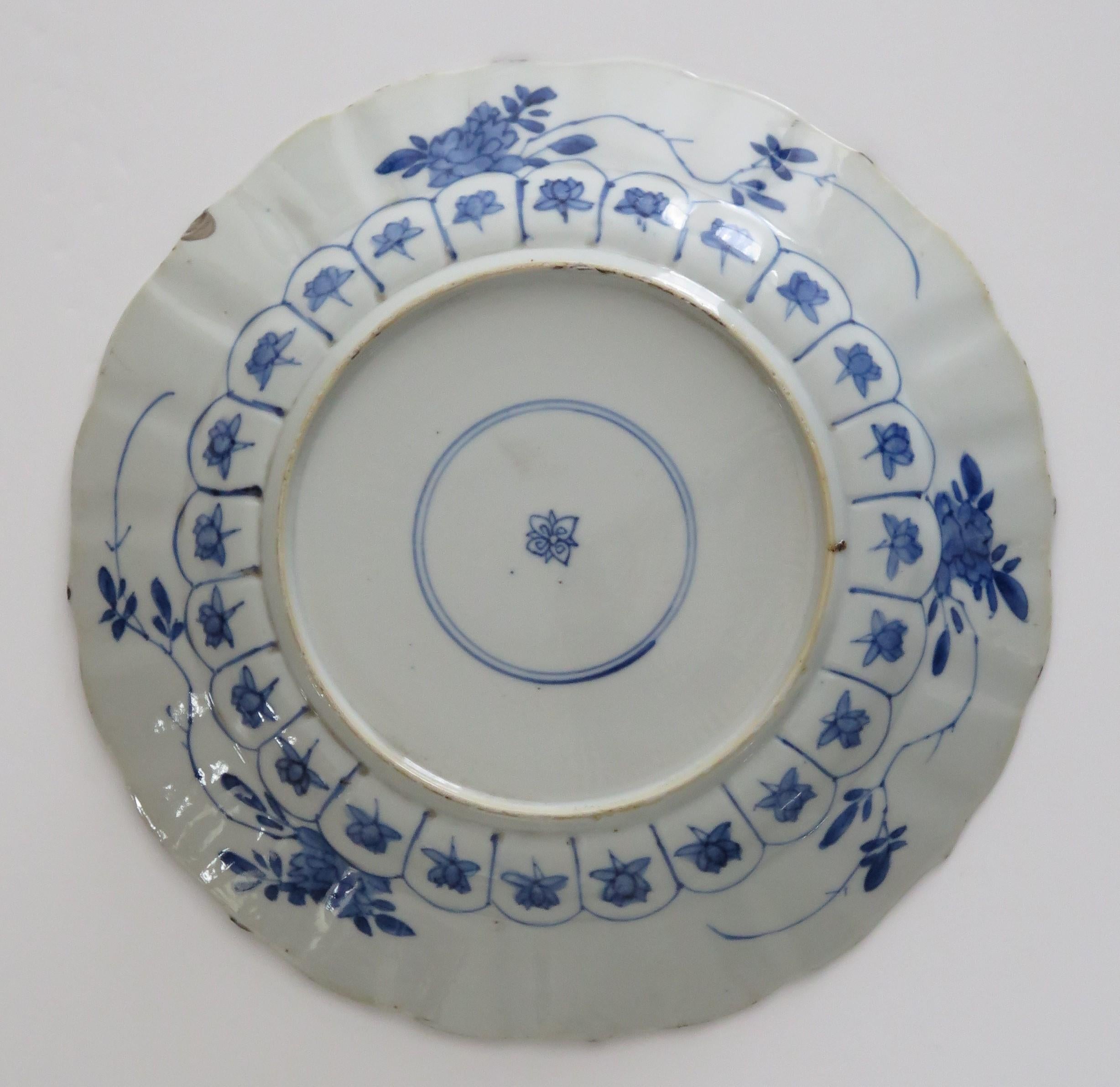 Chinese Qing Kangxi Plate Porcelain Blue & White Mark and Period PL5, circa 1680 10
