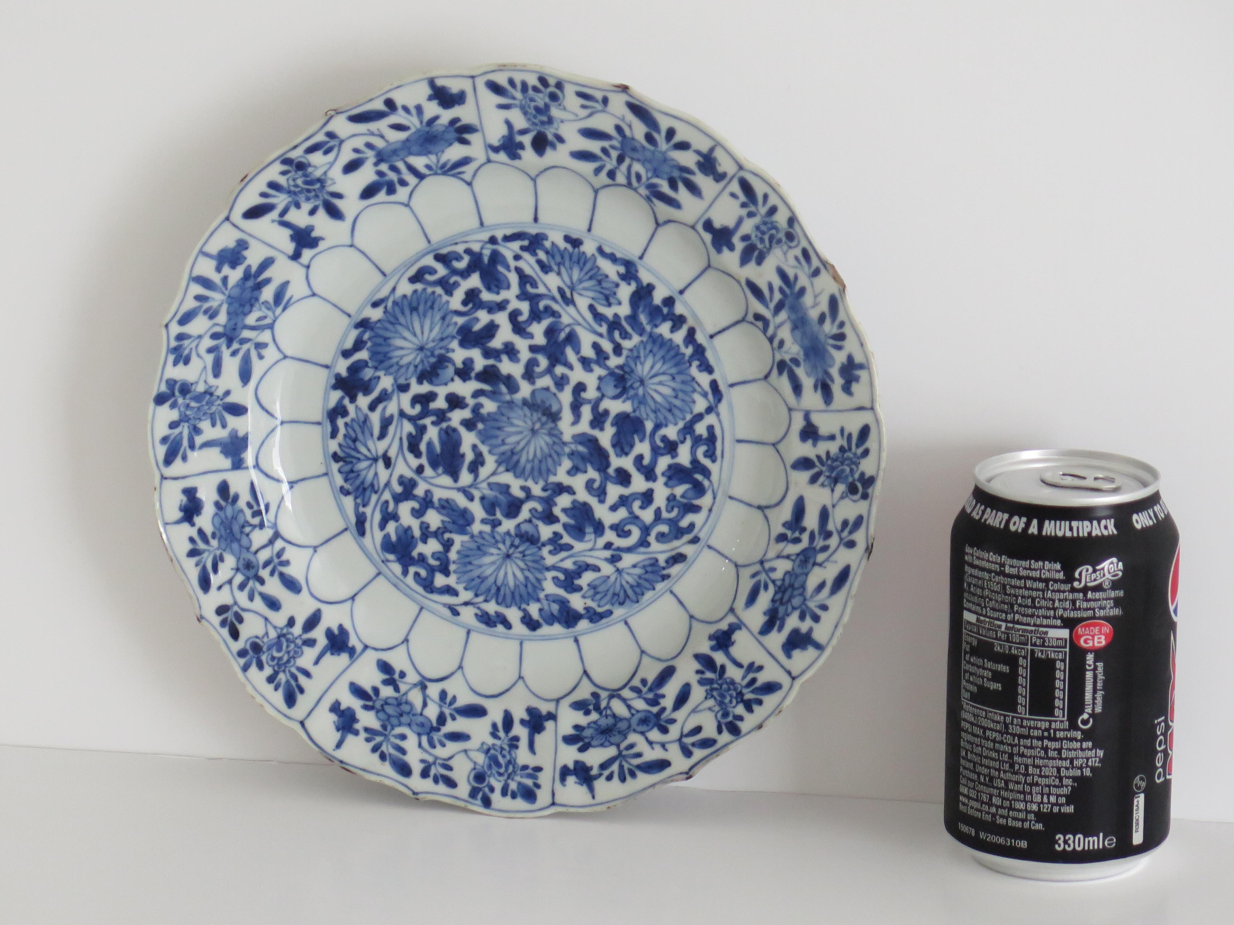 Chinese Qing Kangxi Plate Porcelain Blue & White Mark and Period PL5, circa 1680 13