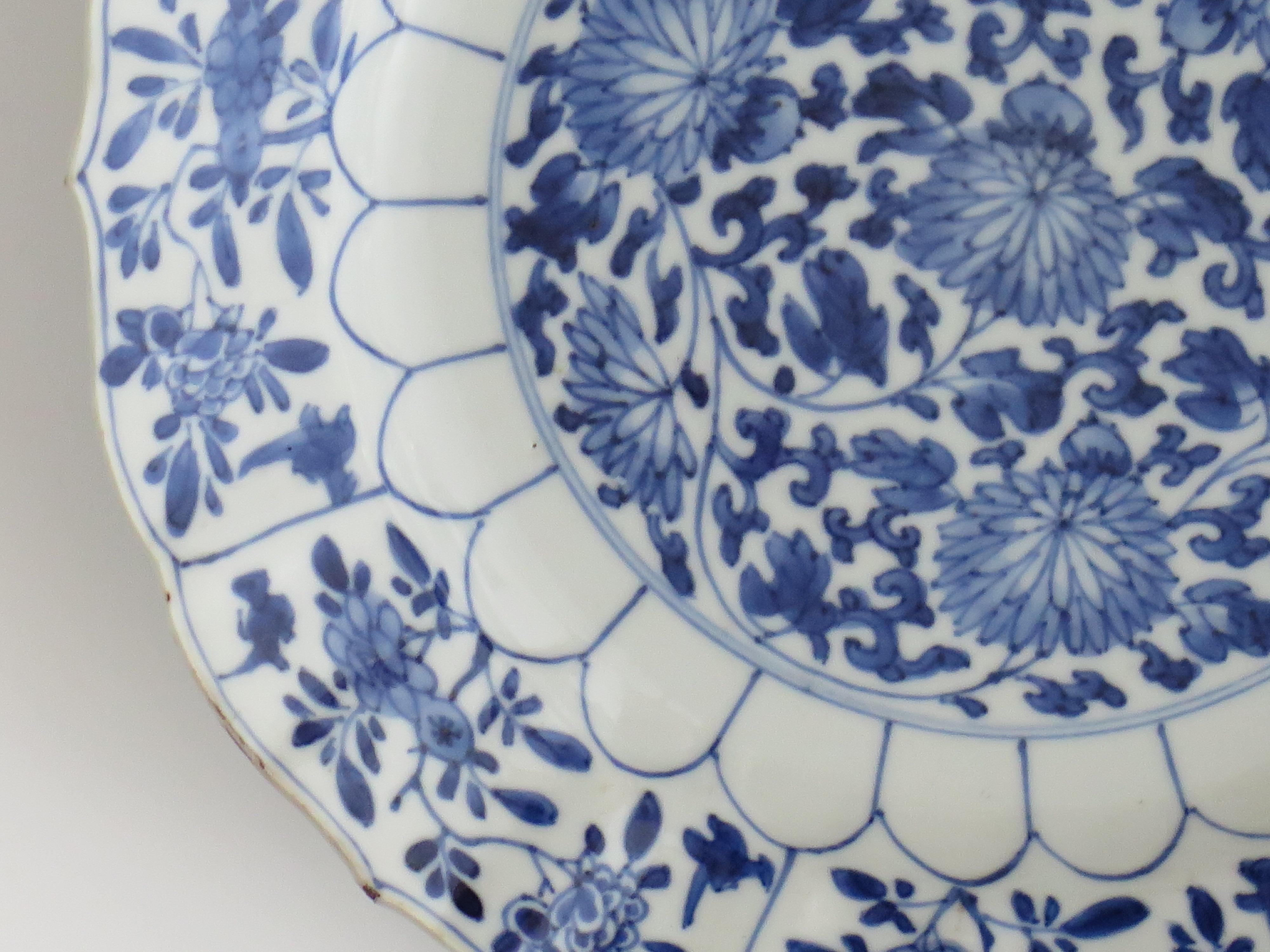 Chinese Qing Kangxi Plate Porcelain Blue & White Mark and Period PL5, circa 1680 3