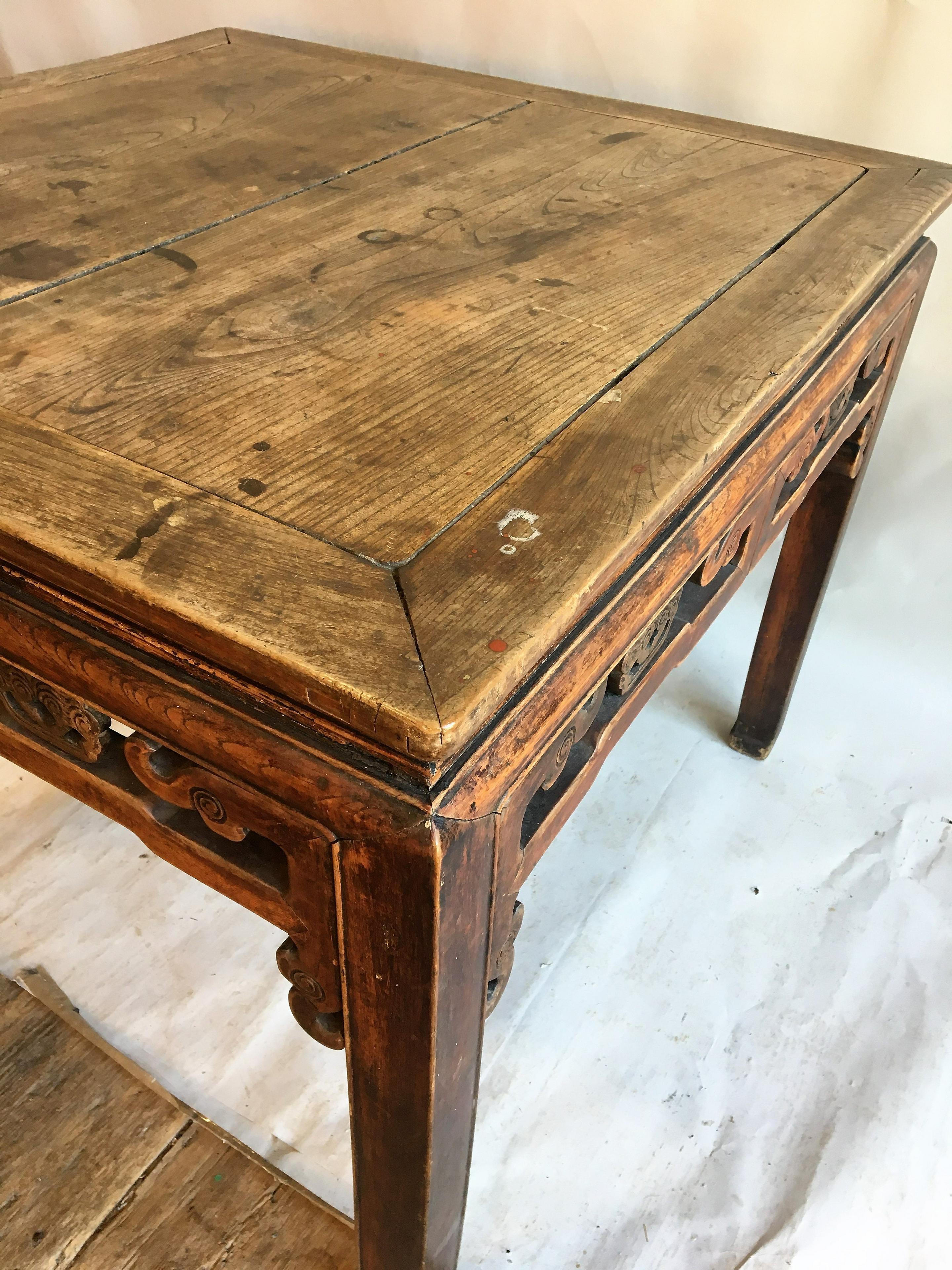 19th Century Chinese Qing Period Table