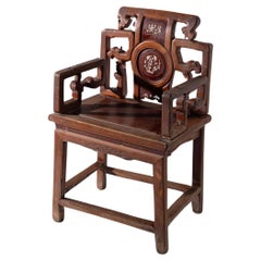 Chaises de cérémonie chinoises de style Qing
