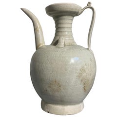 Chinese Qingbai Glazed Ewer, Southern Song Dynasty, 13th Century