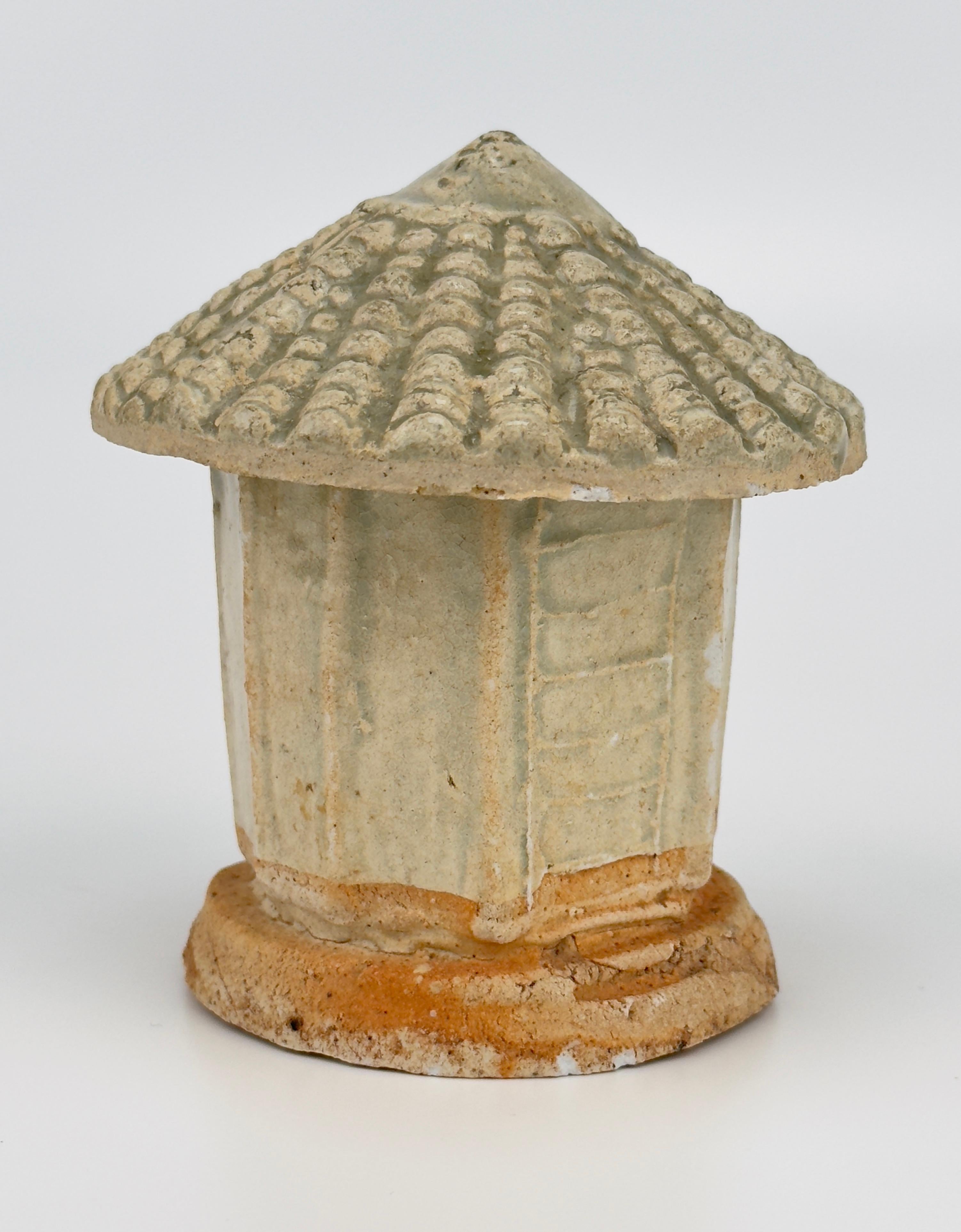 Ceramic Chinese Qingbai Small Model of a Granary Set, Song Dynasty For Sale