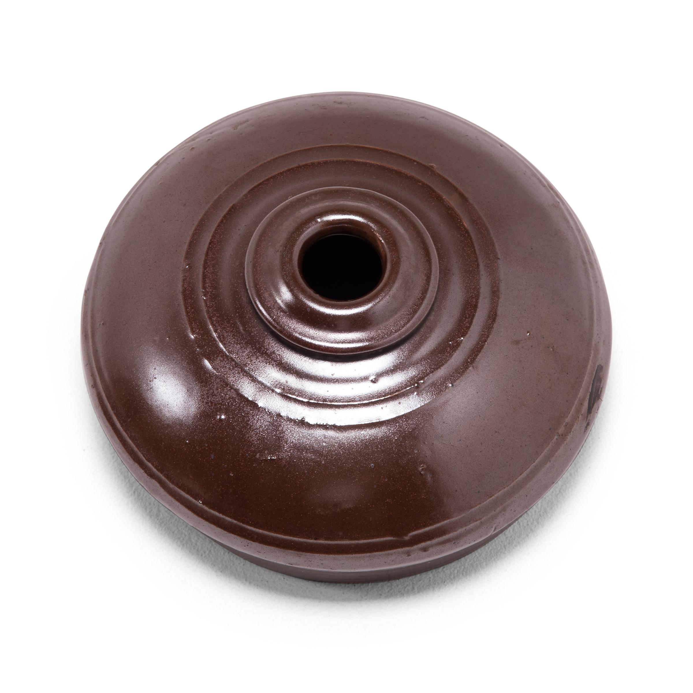 Qing Vaso scalda trapunte cinese, 1900 circa in vendita