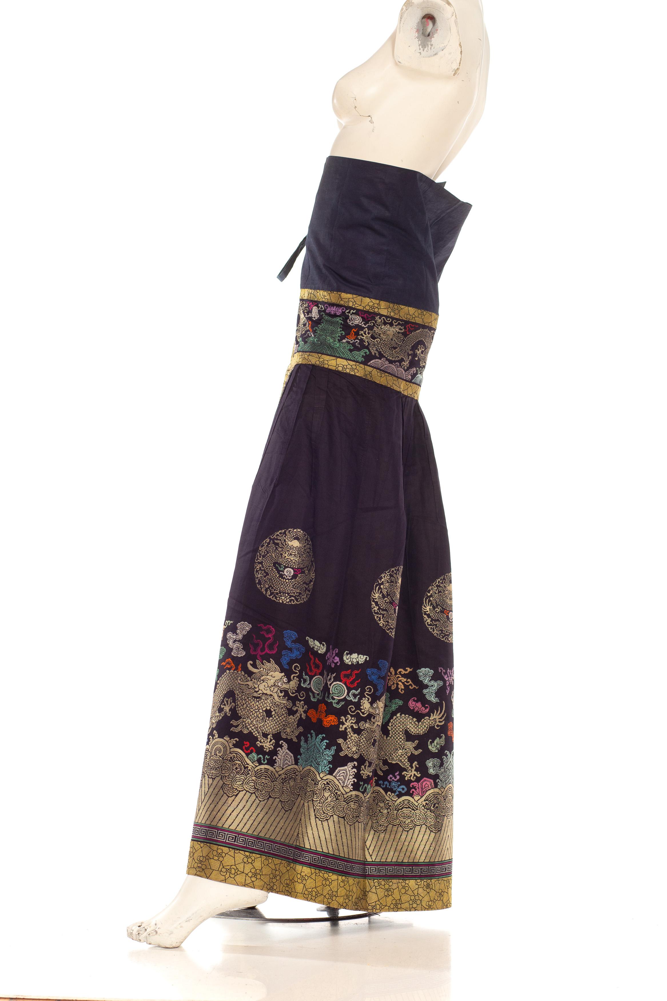 chinese pleated skirt